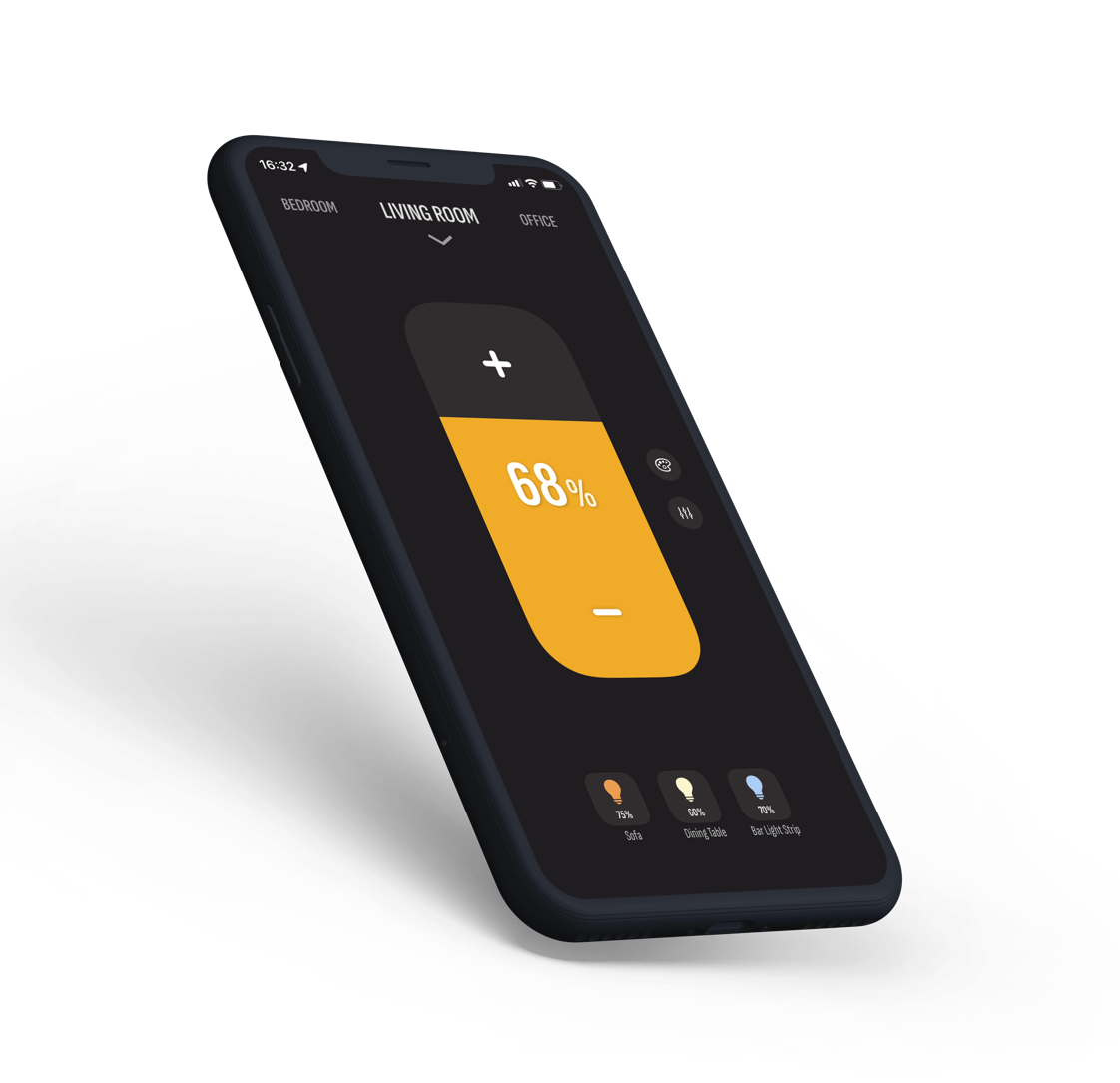 App Screenshot in iPhone Mockup